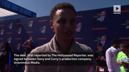 Stephen Curry Signs Multiyear Development Deal with Sony Pictures