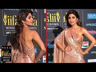 Shilpa Shetty और Raj Kundra पहुंचे IIFA 2017 Green Carpet पर