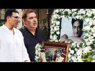 Raza Murad और Mukesh Rishi पोहचे Inder Kumar के प्राथना सभा पर