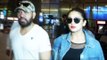 Salman's Bodyguard Shera के साथ देखी गई Huma Qureshi Mumbai एयरपोर्ट पर