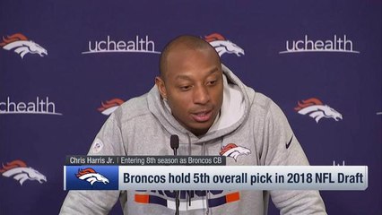 Chris Harris on Broncos draft pick: 'We need someone to come play now'