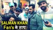 Salman Khan ने Tiger Zinda Hai  के सेट पर Khalid और प्रशंसकों के साथ Morocco में फोटो खिचवाई