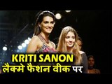 Kriti Sanon दिखाई दी Lakme Fashion Week Winter Festive 2017 पर