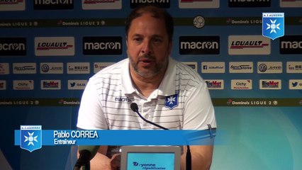 Réactions de Pablo Correa et Evan Ndicka après AJA - REIMS (1 - 4)