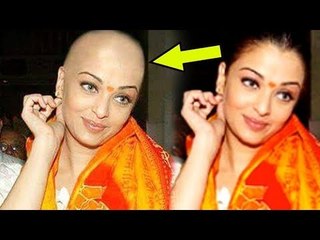 Aishwarya ने किये अपने बाल दान Tirupati Balaji मंदिर में - गलत अफवा