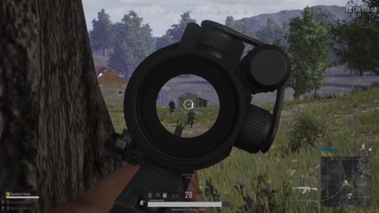 #PUBG Random Moments. Xbox One X. The Chicken hunt.- 09