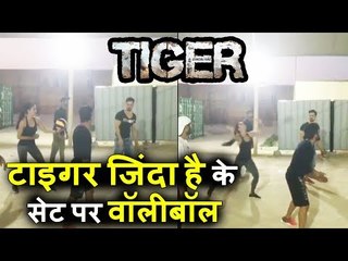 Katrina ने खेला Volleyball Tiger Zinda Hai के सेट पर