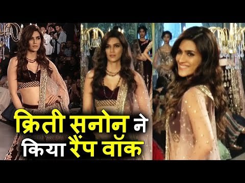 Kriti Sanon ने Bombay Times Fashion Week पर किया Ramp Walk | Mirabella Annual Wedding Collection