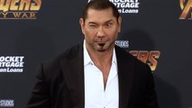 Dave Bautista “Avengers Infinity War” World Premiere Purple Carpet