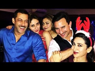 Salman Khan Celebrates CHRISTMAS With Kareena, Karisma & Saif