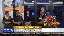 Escritores galardonados participan en China en la Semana de Escritores Australianos