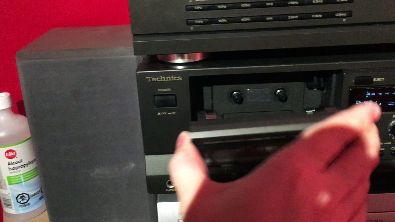 Technics Deck clicking sound