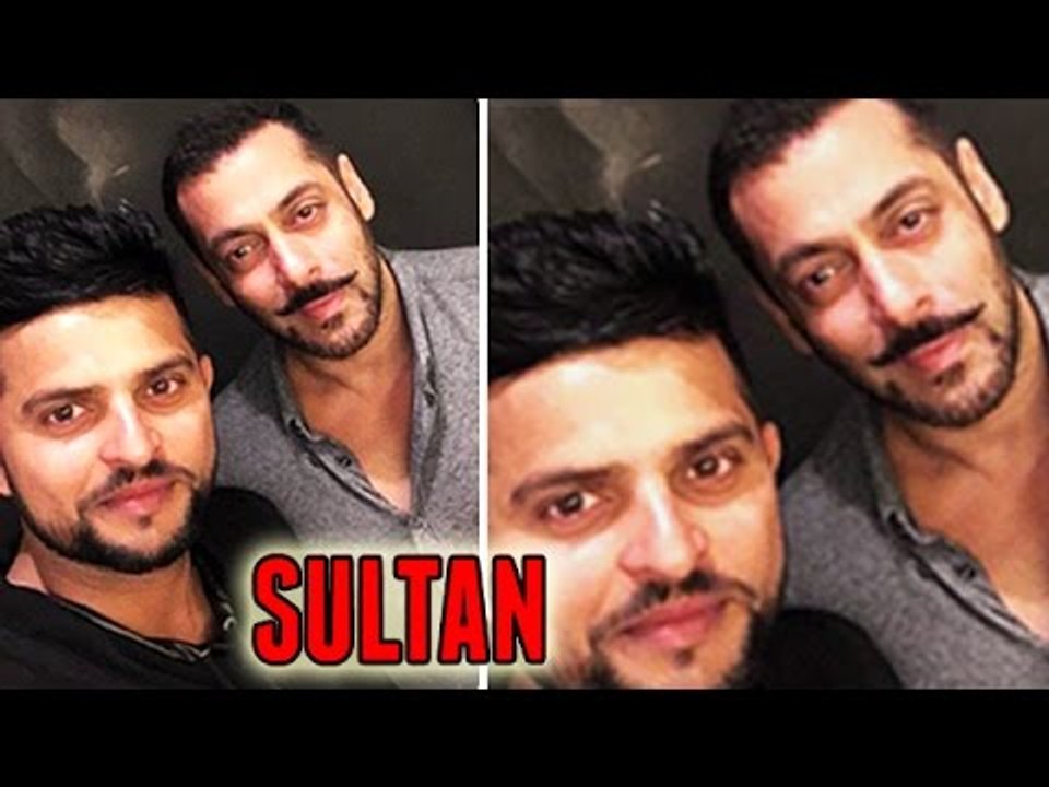 Salman khan Clicks Selfie With Cricketer Suresh Raina