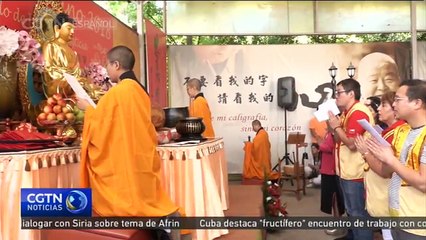 Un templo budista se une a la celebración del Año Nuevo Chino en Chile