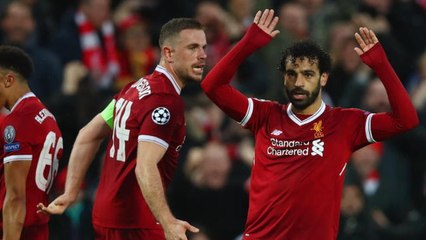 Video herunterladen: 'Genius' Salah has Klopp smiling after Roma win