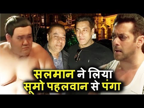 Salman DABANGG Tour के लिए पोहचे UK , Sumo Wrestler के साथ किया नया AD शूट | Dixcy Scott.