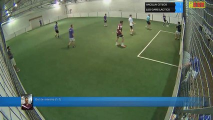 But de maxime (1-1) - ANCELIN CITEOS Vs LES GARS LACTICS - 24/04/18 19:00 - LIGUE 1