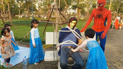 Người Nhện Giải Cứu Gia Linh Cùng Các Bạn Nhỏ Khỏi Quỷ Mặt Lợn Và Quỷ Bà Già Phần 2