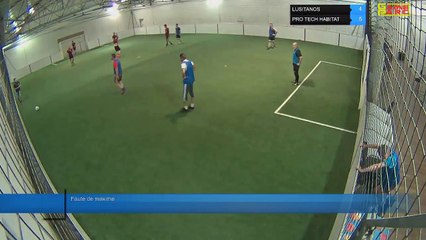 Faute de maxime - LUSITANOS Vs  PRO TECH HABITAT - 24/04/18 20:00 - LIGUE 1 - Poitiers Game Parc