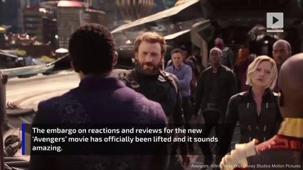 The First Reviews and Reactions for 'Avengers: Infinity War' Are In