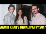 Salman की बहन Arpita Khan पहुंची Aamir Khan की Grand Diwali Party 2017 पर