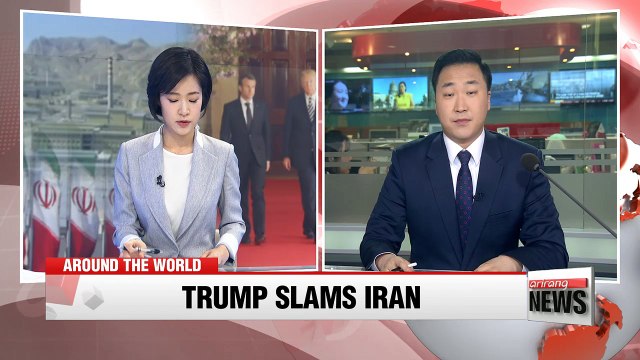 Trump blasts Iran nuclear deal as 'insane' as Macron urges U.S. not to pull out of pact