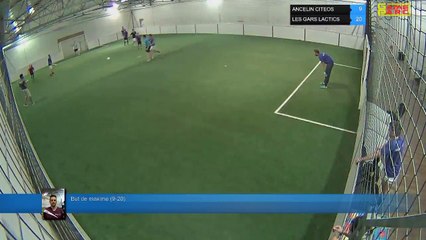 But de maxime (9-20) - ANCELIN CITEOS Vs LES GARS LACTICS - 24/04/18 19:00 - LIGUE 1