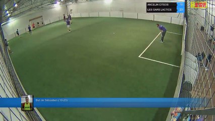 But de Sébastien  (10-23) - ANCELIN CITEOS Vs LES GARS LACTICS - 24/04/18 19:00 - LIGUE 1