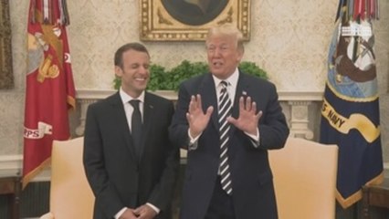 Trump y Macron estrechan lazos y abren la puerta a un nuevo acuerdo con Irán