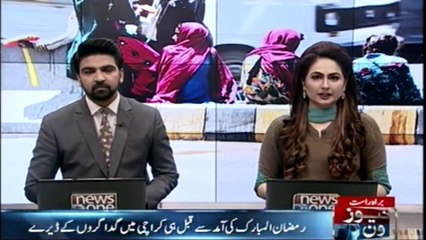 Beggars Come's in Karachi Before the arrival of Ramadan,
