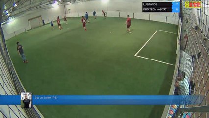 But de Julien (7-8) - LUSITANOS Vs  PRO TECH HABITAT - 24/04/18 20:00 - LIGUE 1 - Poitiers Game Parc
