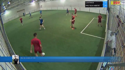 But de Julien (7-14) - LUSITANOS Vs  PRO TECH HABITAT - 24/04/18 20:00 - LIGUE 1