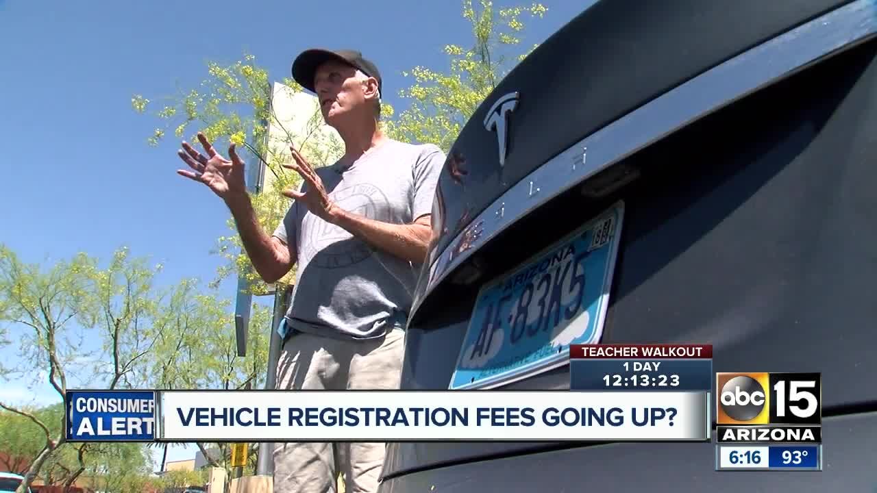 Arizona bill would raise registration fees for electric car owners