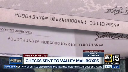If you get a check you weren't expecting, it might be a fake