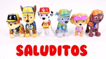 Paw Patrol Play Doh Figures - NUEVOS Patrulla de Cachorros Plastilina Colores Para Niños