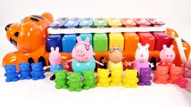 Mejores Videos Para Niños Aprendiendo Colores - Peppa Pig Colorful Xylophone Learning Colors