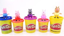 Mejores Videos Para Niños Aprendiendo Colores - Peppa Pig and Friends Play Doh Learning Colors