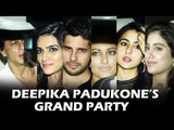 Deepika Padukone के Grand पार्टी पर पोहचे Shahrukh Khan, Ranveer Singh, Alia | Padmavati