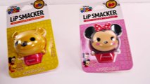 Disney Tsum Tsum Balsamos Para Labios Apilables  Winnie the Pooh Minnie Mouse Lilo & Stitch