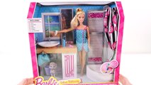 Barbie y Su Baño de Lujo ♥ Accesorios Barbie Belleza Play Doh Productos  ♥ Shopkins