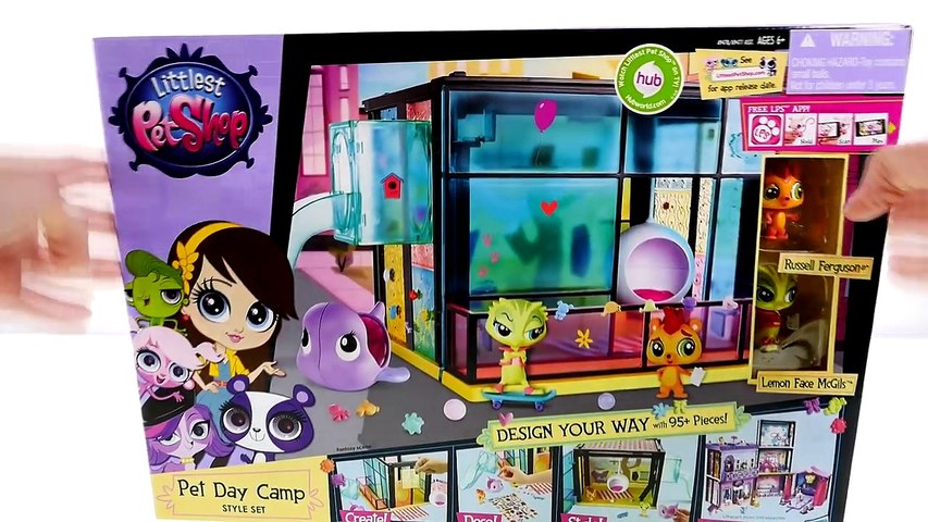 Littlest Pet Shop Casa de Dia de Campo Juguetes Hasbro Lemon Face McGils Russell Ferguson - video dailymotion