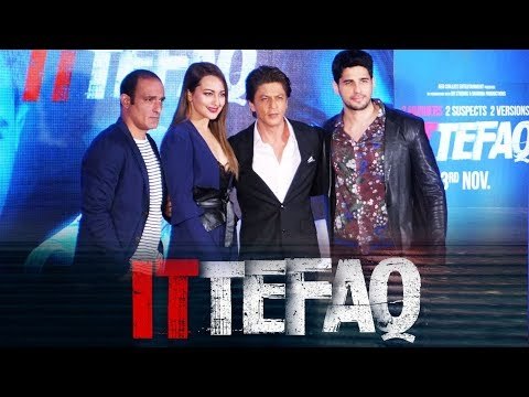 Ittefaq मूवी की Press Conference | Shahrukh Khan, Sonakshi Sinha, Sidharth Malhotra, Karan