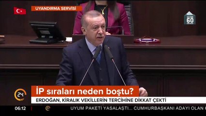 Erdoğan: Garip bir senaryo