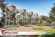 Flat overlooking lake in Stone Residence 220 sqm for sale New Cairo