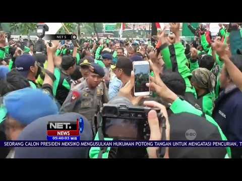 Demo Ojek Online, Pengemudi Tuntut Tarif dan Revisi Regulasi - NET 5
