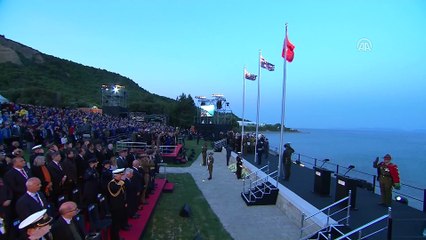 Çanakkale Kara Savaşları'nın 103. yılı - Şafak Ayini (10) - ÇANAKKALE