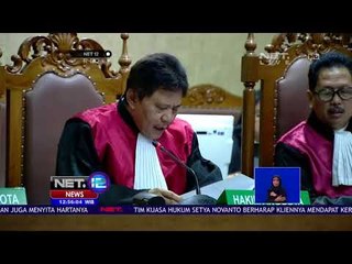 Sidang Pembacaan Vonis Setya Novanto (2/2) - NET 12