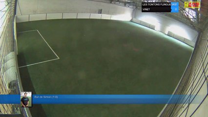 But de Simon (1-0) - LES TONTONS FLINGUEURS Vs VINET - 24/04/18 20:00 - LIGUE 2 - Poitiers Game Parc