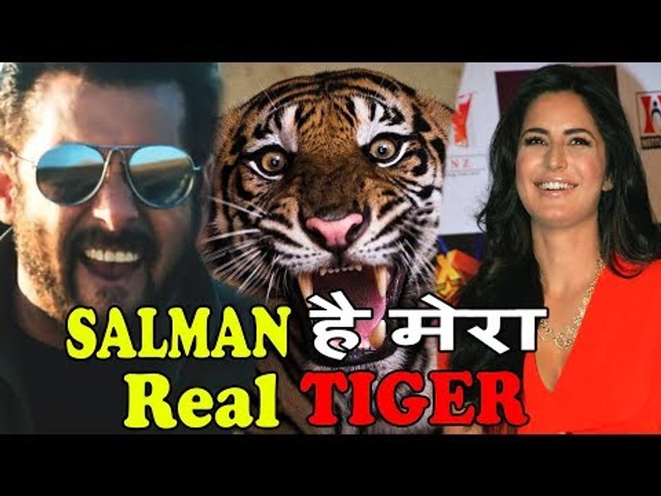 Katrina Kaif ने बताया अपना प्यार कहा सलमान है "मेरा असली TIGER"