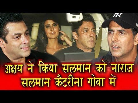 Salman और Katrina एक साथ Goa मै | Akshay Kumar ने किया Salman को नज़रअंदाज़ | Goa IFFI 2017